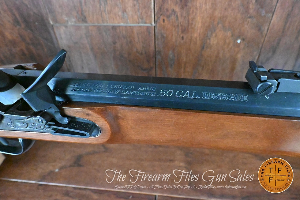Thumbnail: Thompson Center Renegade .50 Cal Flintlock Rifle, Used