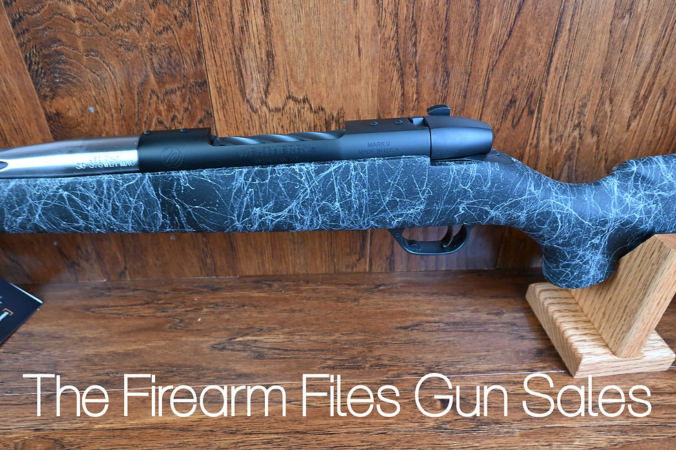 Thumbnail: Weatherby Mark V Accumark .30-378 Wby Mag Rifle, New