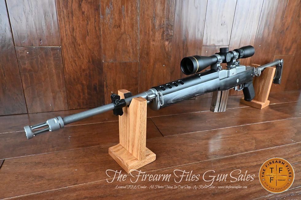 Thumbnail: Ruger Mini 14 Tactical, 5.56mm NATO, Folding Stock, Leupold Scope, 5897