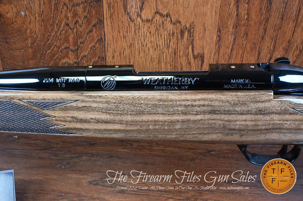 Thumbnail: Weatherby Mark V Varmintmaster .224 Wby Rifle, New, MDX01N224WR4T