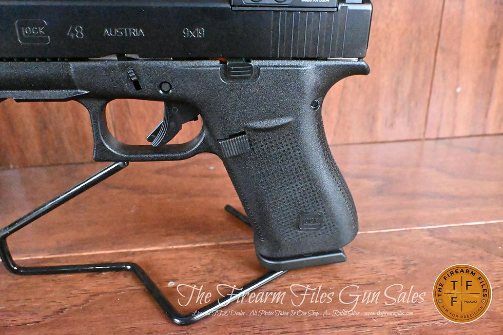 Thumbnail: Glock 48 MOS 9mm, with Holosun 407K Red Dot, Combat Pistol, New