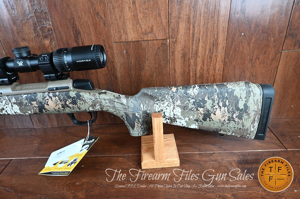 Thumbnail: CVA Cascade Veil 350 Legend Rifle, Wideland Camo, FDE, with Vortex Scope, New