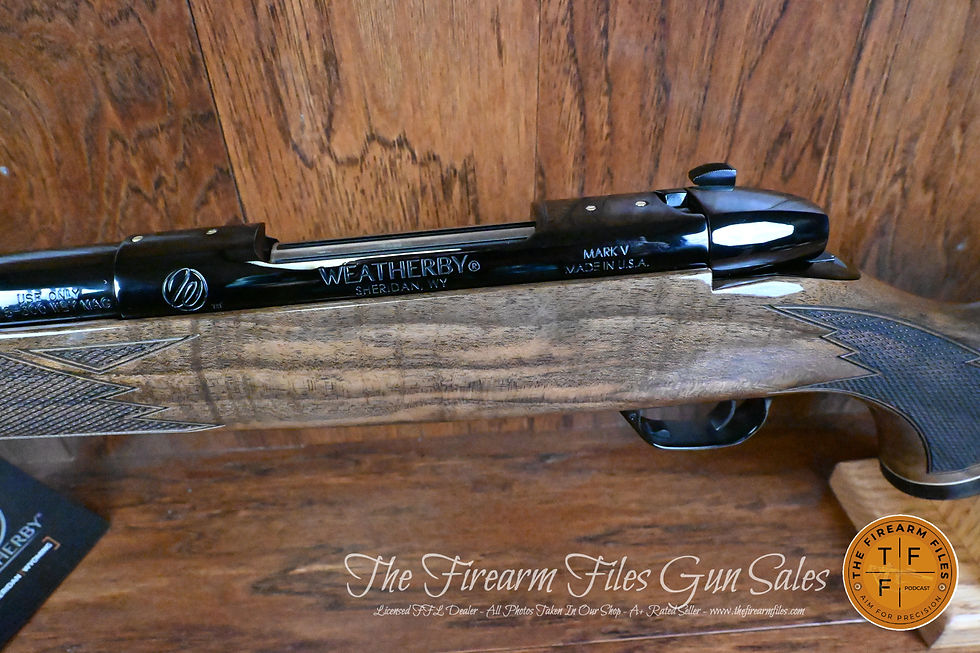 Thumbnail: Weatherby Mark V Deluxe 6.5-300 Wby Mag Rifle, New