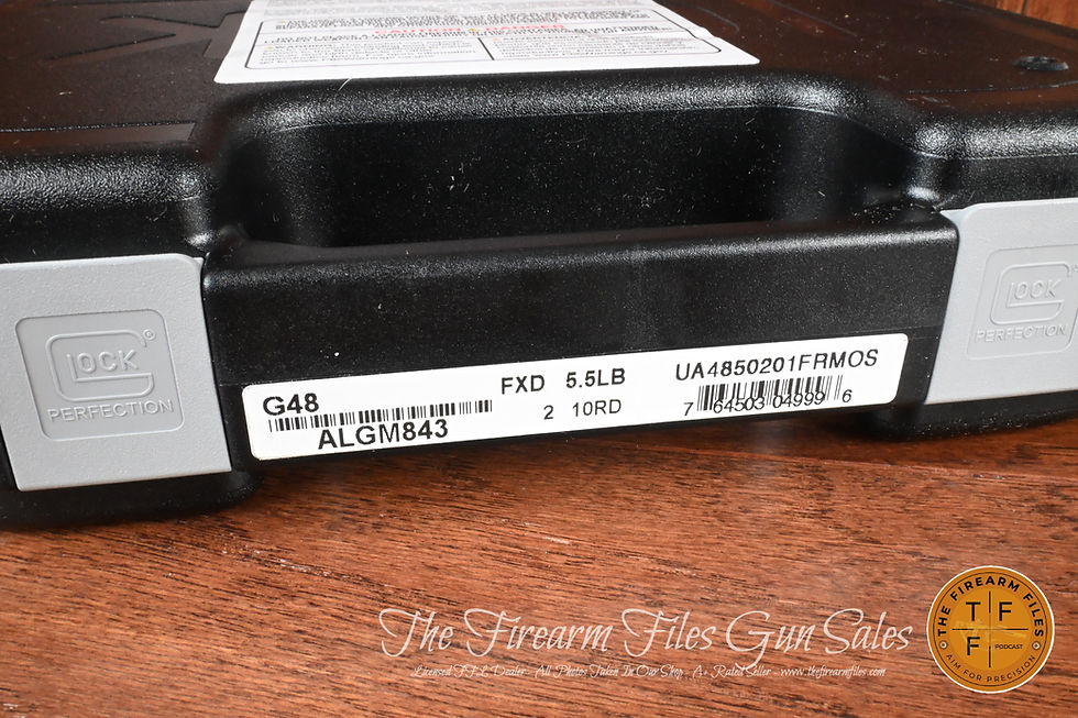 Thumbnail: Glock 48 MOS 9mm Pistol, Optics Ready, New