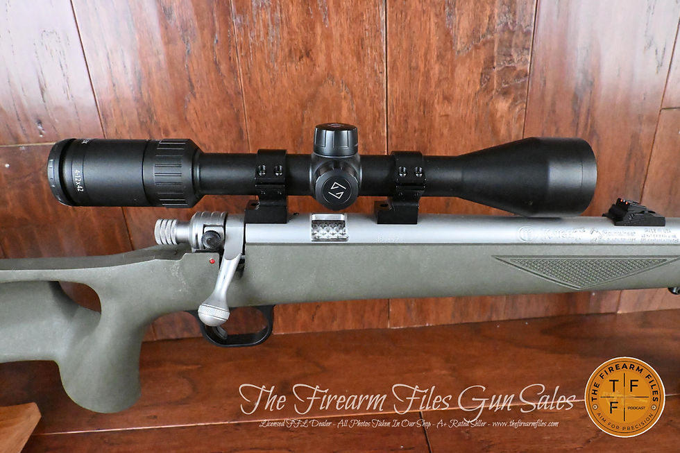 Thumbnail: Knight Mountaineer .45 Caliber Inline Muzzleloader, Zeiss Scope, Used