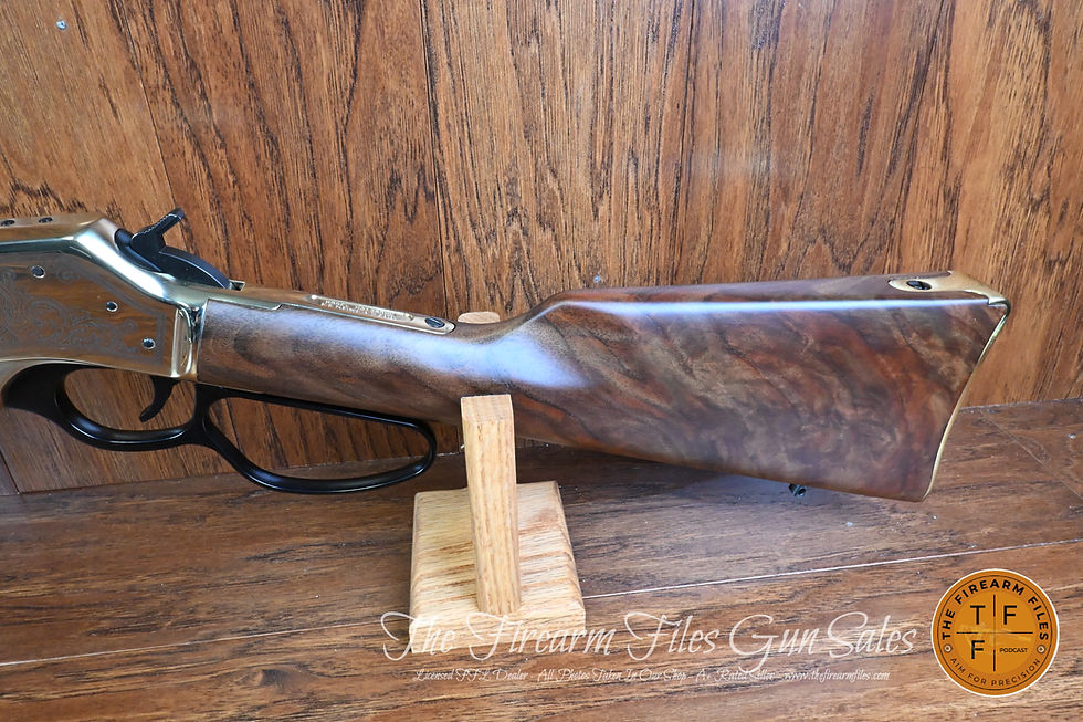Thumbnail: Henry Brass Wildlife Edition, Walnut, Engraved, 45/70 Gov't, H010BGWL, New