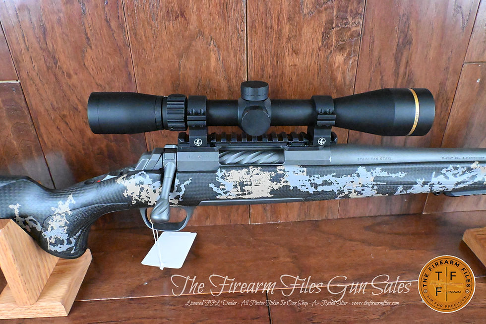 Thumbnail: Browning X Bolt Mountain Pro Tungsten, 6.5 Creedmoor, Leupold Scope, Used
