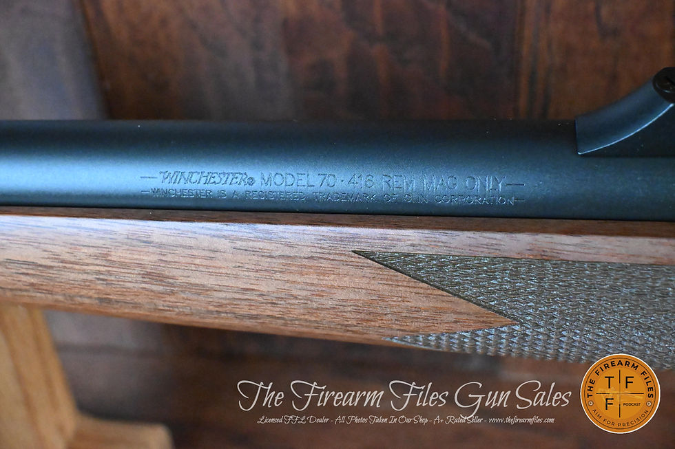 Thumbnail: Winchester Model 70 Safari Express, .416 Rem Mag, New, 535204139