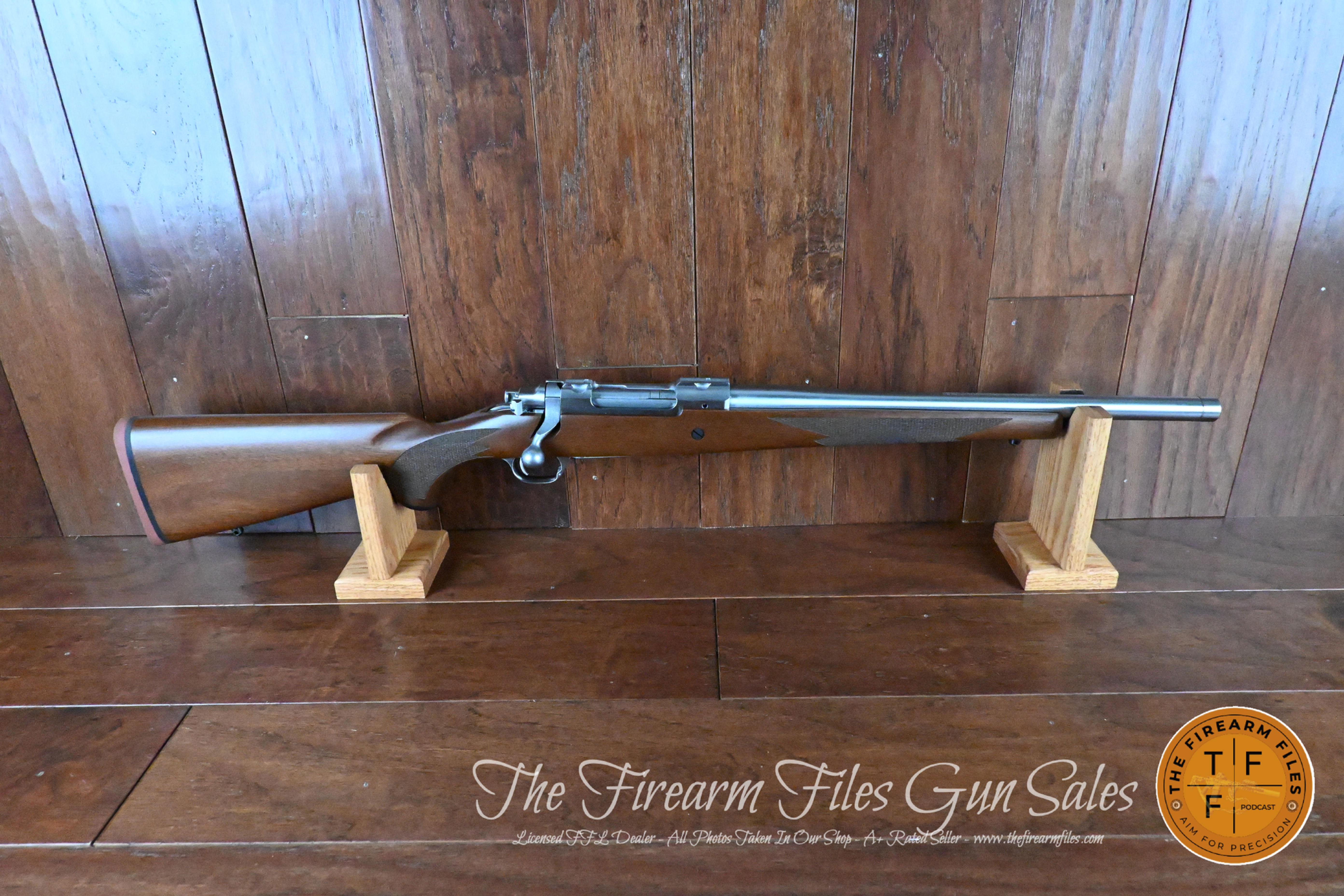 Ruger M77 Hawkeye Stainless .358 Winchester Rifle New, 67107