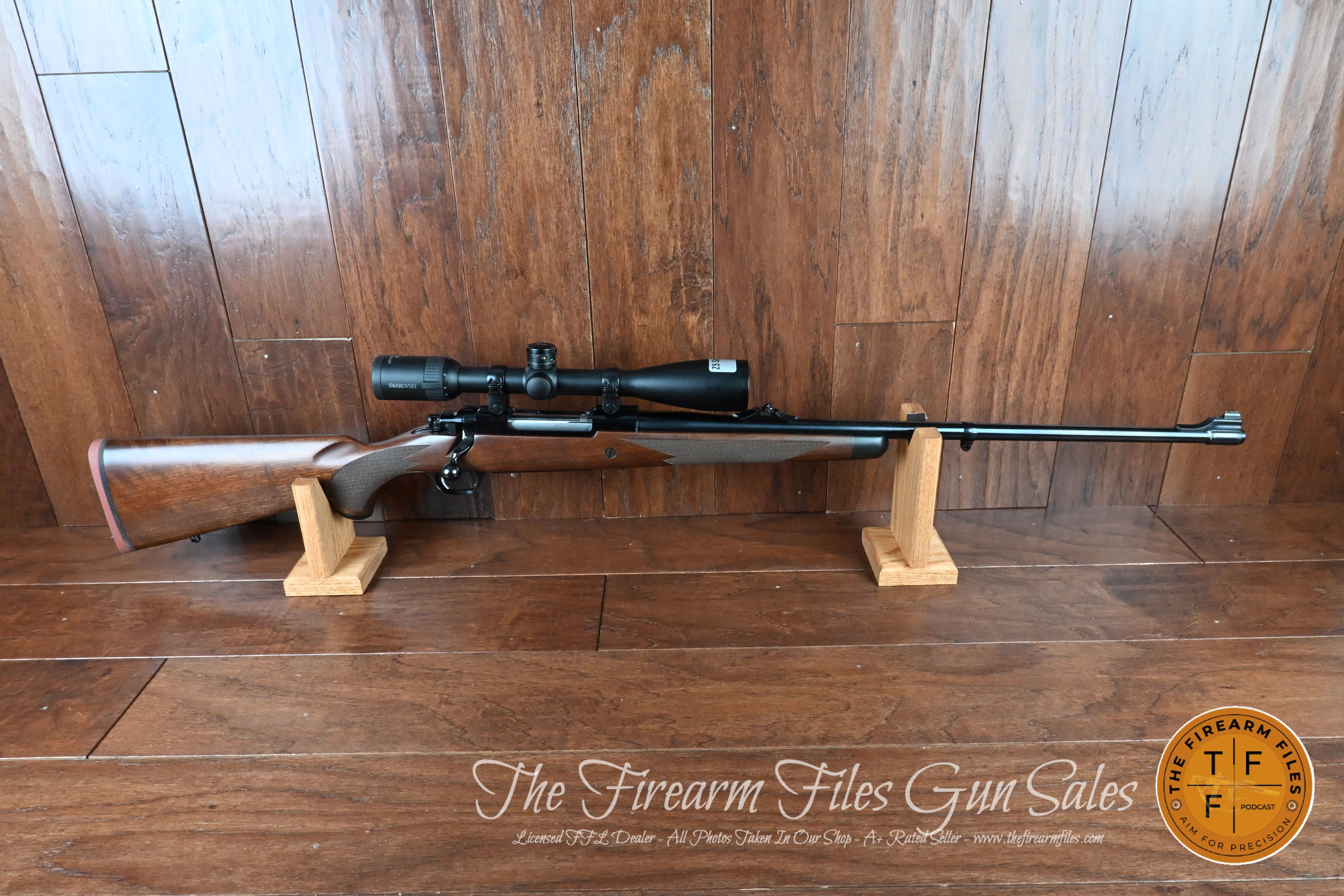 Ruger M77 Hawkeye African 270 Winchester Rifle New, with Swarovski Z5, 57166
