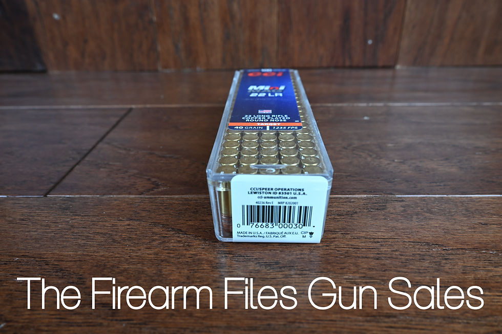 Thumbnail: CCI.22LR Mini Mags Ammo, Copper Plated Round Nose, 100rds