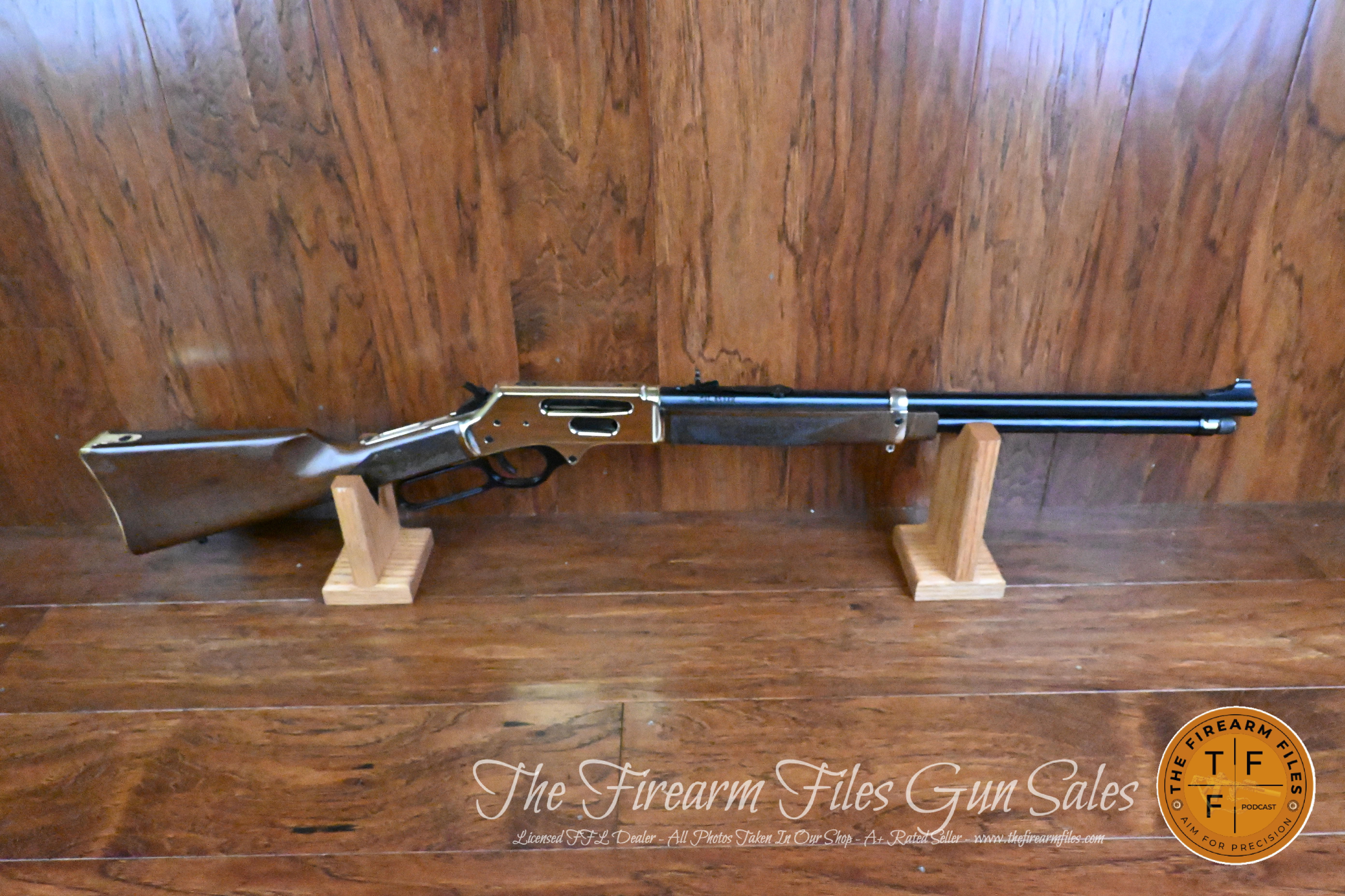 Henry Side Gate Lever Action Signature Rifle, 35 Rem, New H024-35
