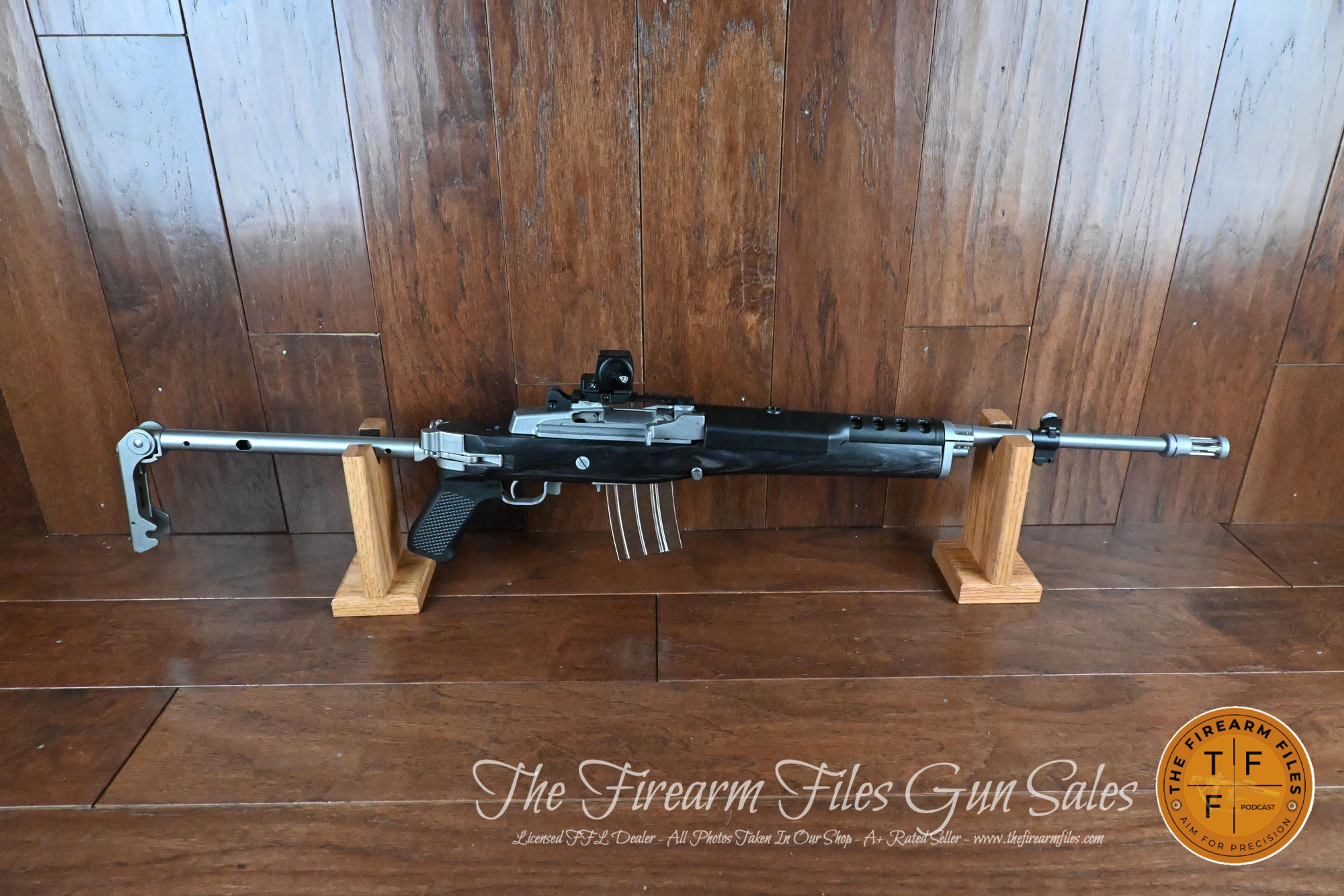 Ruger Mini 14 Tactical, 5.56mm NATO, Folding Stock, Vortex Red Dot 5897