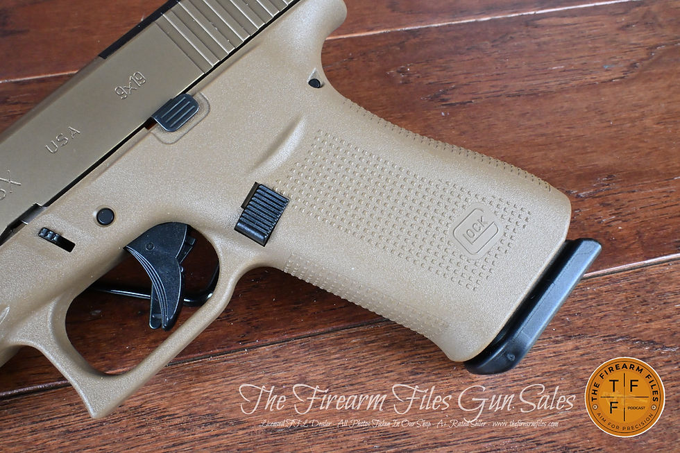 Thumbnail: Glock 43X MOS 9mm Pistol, Coyote, New
