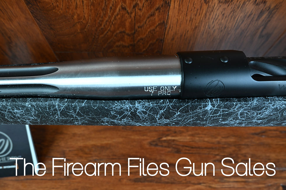 Thumbnail: Weatherby Mark V Accumark 7mm PRC Rifle, New