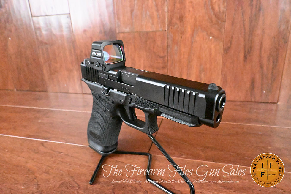 Thumbnail: Glock 17 Gen 6 ORS 9mm Semi Auto Pistol New, 17+1, & Holosun Comp Red Dot