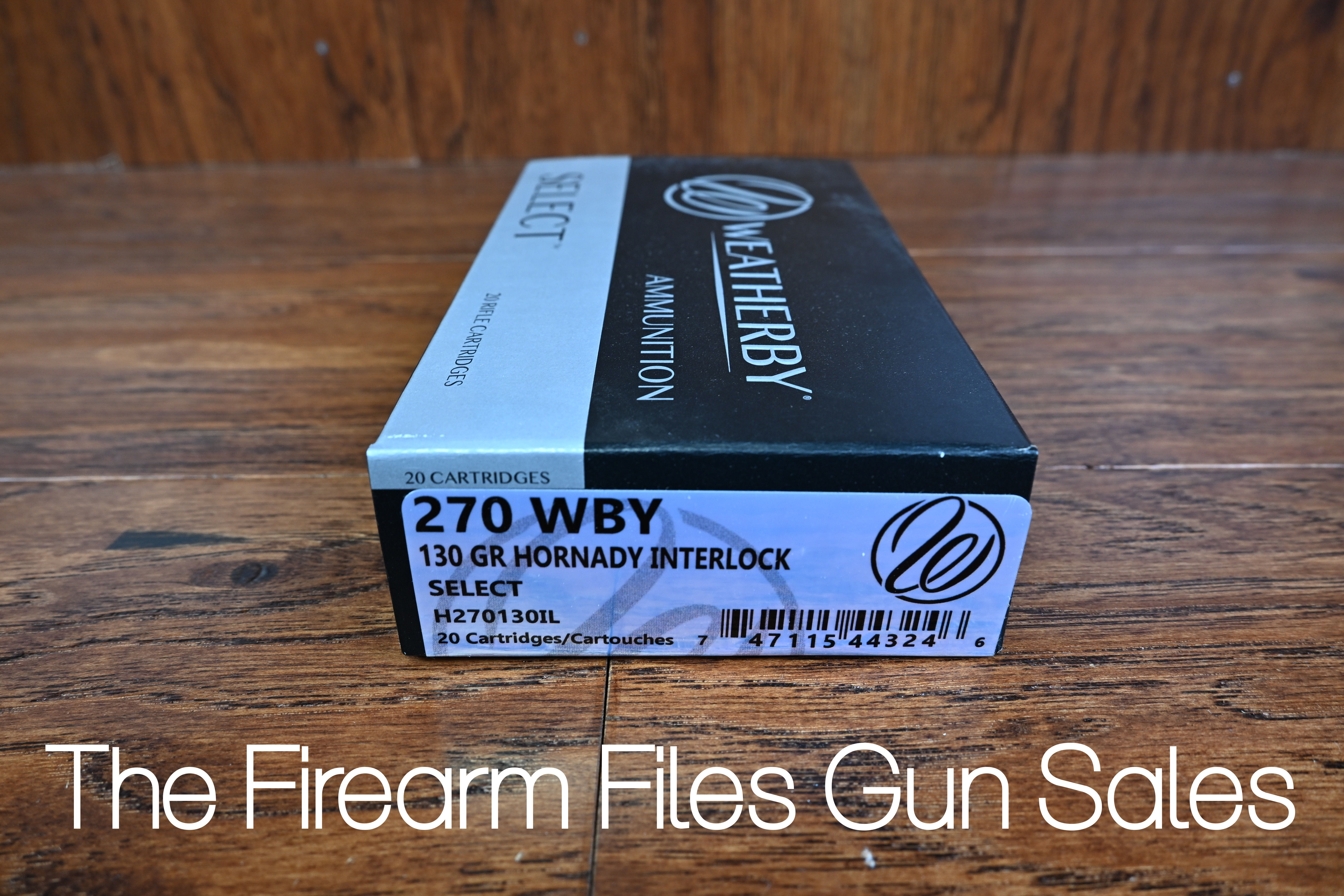 Weatherby .270 Wby Select 130gr Hornady Interlock Ammunition
