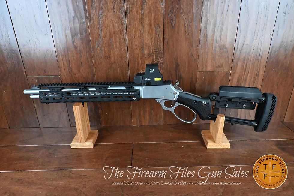 Thumbnail: Marlin 1894 Stainless Classic Trapper Rifle, 357 Magnum with Eotech