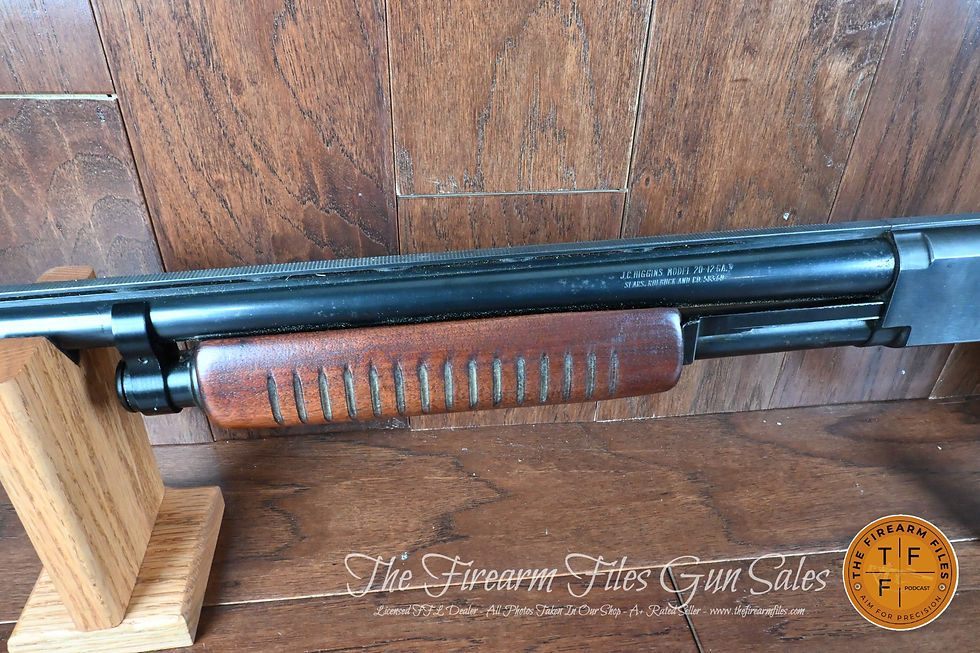 Thumbnail: JC Higgins Model 20 12 Gauge Shotgun, Used, Mfg 1952