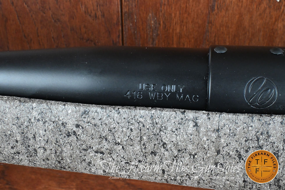 Thumbnail: Weatherby Mark V Dangerous Game .416 Wby Mag Rifle, New