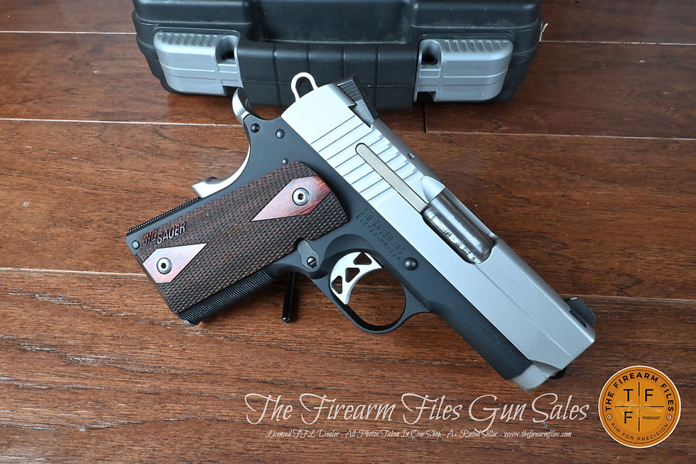 Thumbnail: Sig Sauer 1911 Stainless Ultra, 45 Auto Pistol, Used, 1911U-45-TSS