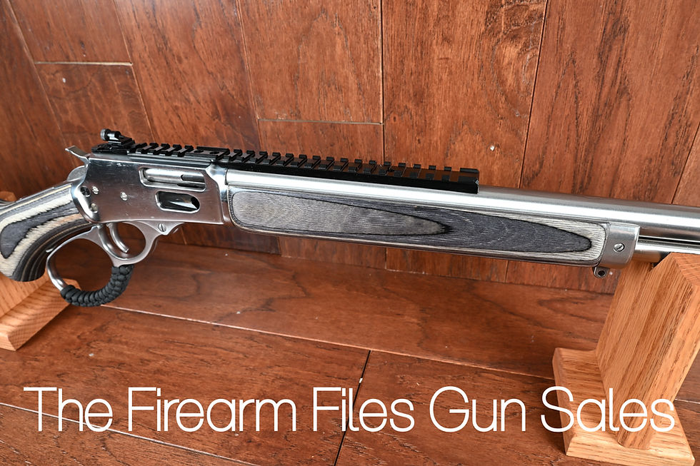 Thumbnail: Rossi R95 Stainless .454 Casull Rifle New, 950454189LW