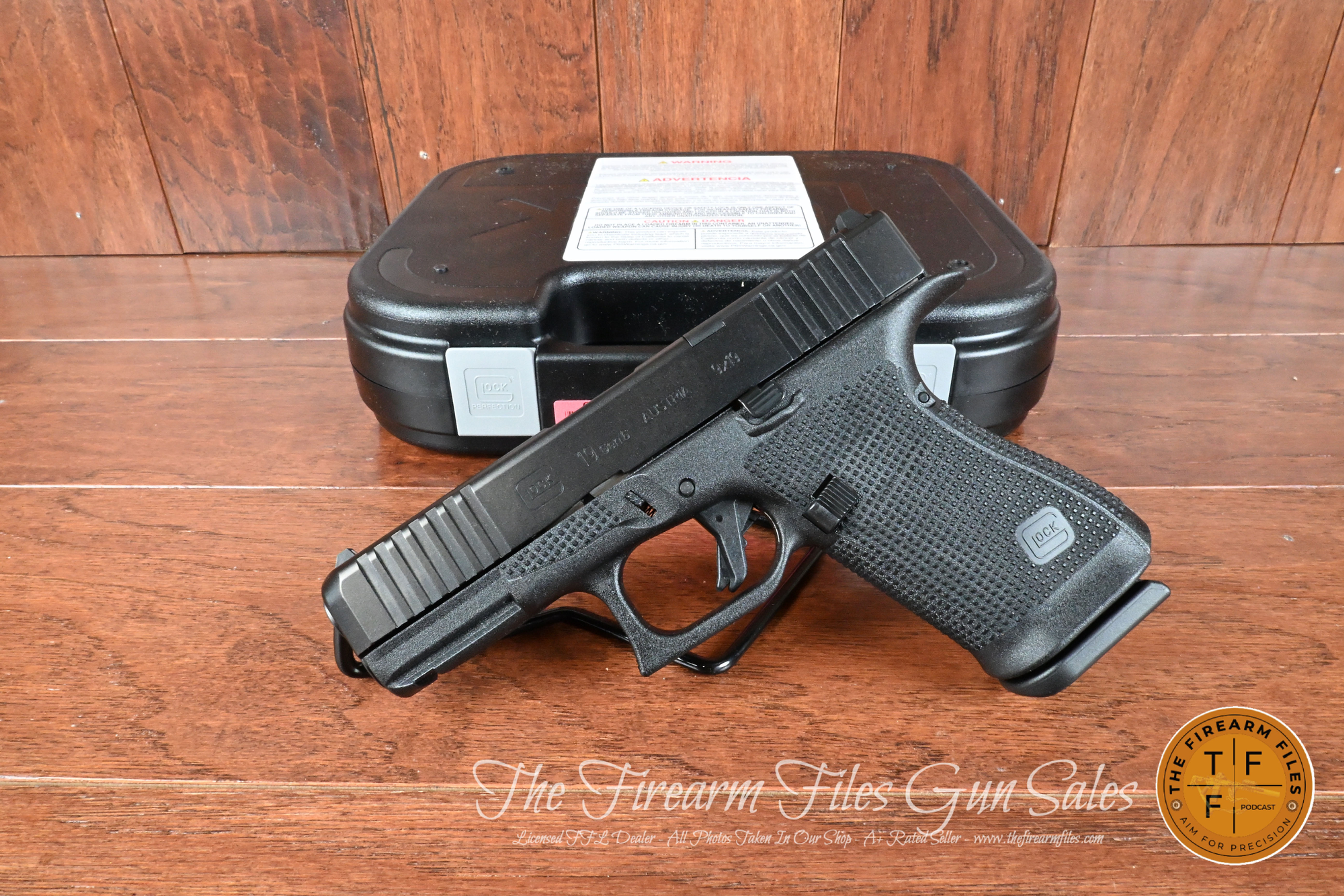 Glock 19 Gen 6 ORS 9mm Semi Auto Pistol New, 15+1, P61950203