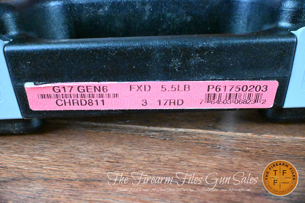 Thumbnail: Glock 17 Gen 6 ORS 9mm Semi Auto Pistol New, 17+1, P61750203