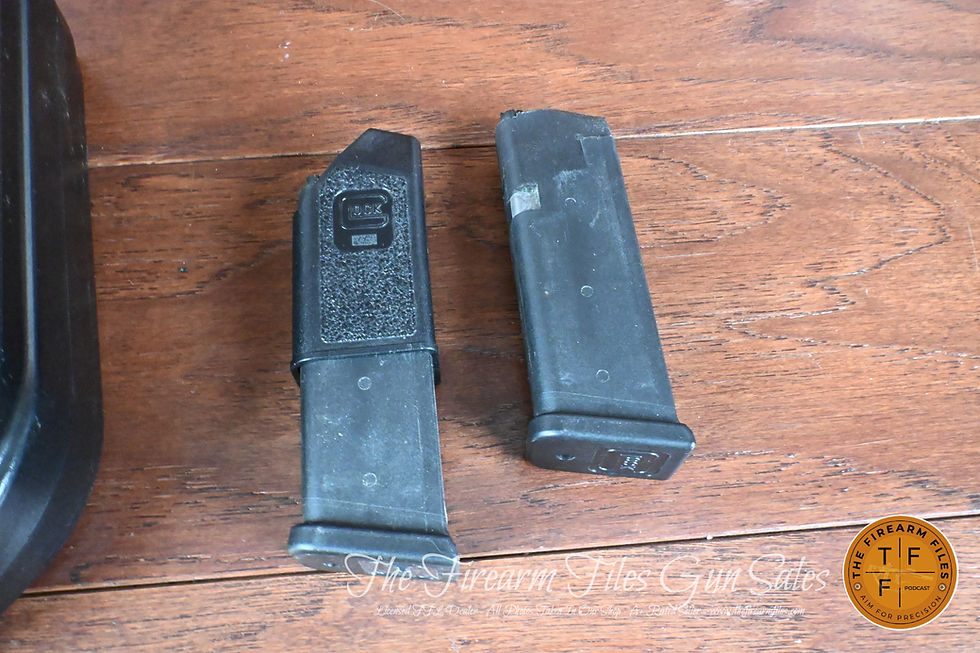 Thumbnail: Glock 19 9mm Gen 4, with Trijicon Night Sights,3.5 Lb Trigger, Slide Release Ext