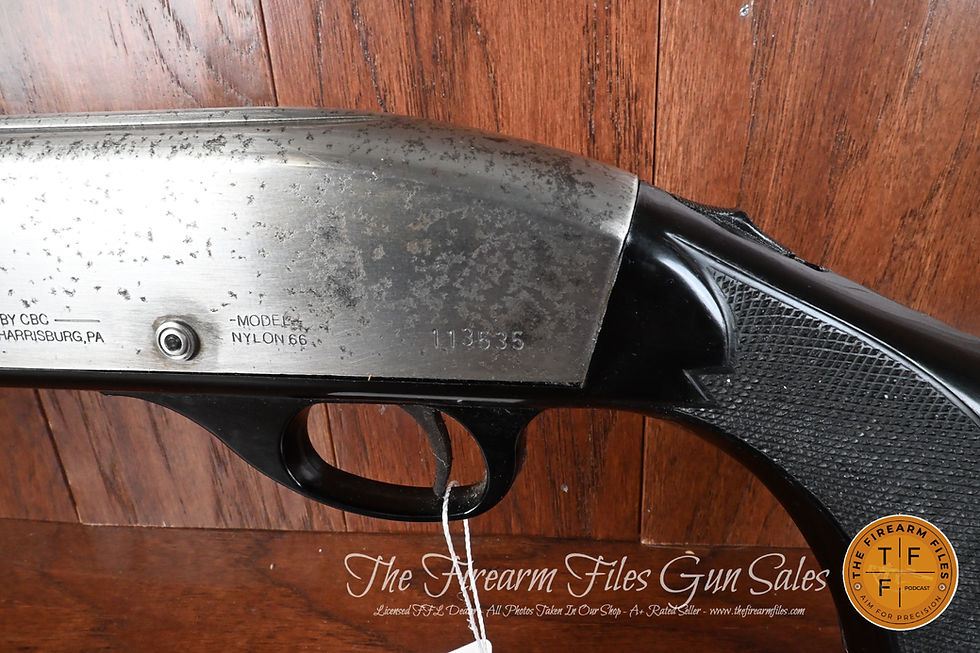 Thumbnail: CBC Remington Nylon 66 .22LR, Black Beauty, Brazilian, Used