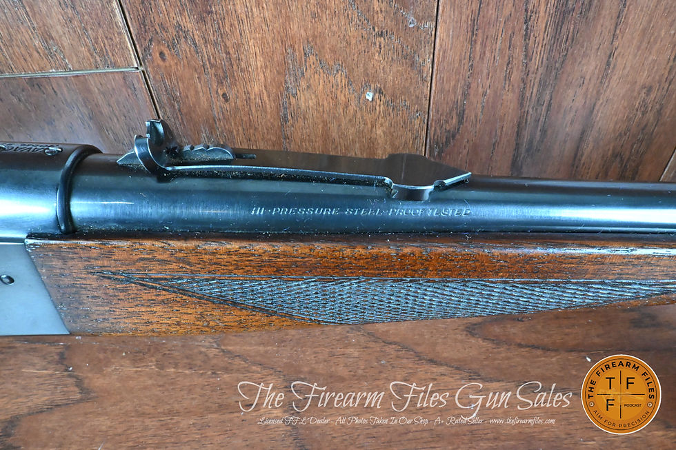 Thumbnail: Savage Model 99 .300 Savage Rifle, Used, Mfg. 1946