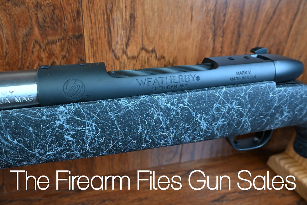 Thumbnail: Weatherby Mark V Accumark .338 Lapua Magnum Rifle, New