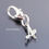 Thumbnail: Silver letter A charm, Xosix Designs