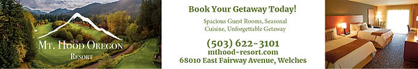 Mt. Hood Oregon Resort Banner Ad