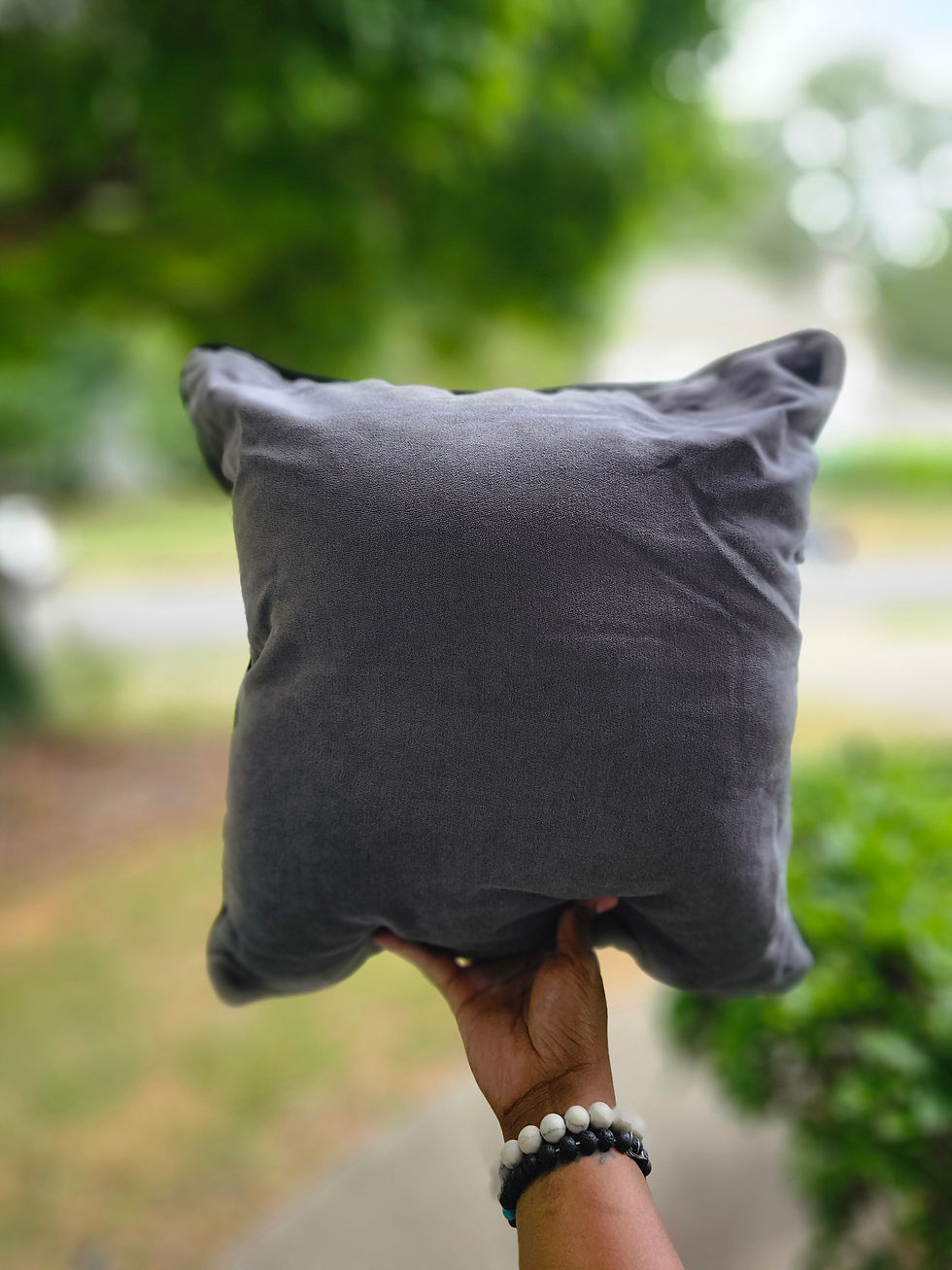 Thumbnail: Statement pillow: Twists, Locs, Coils, Curls, Kinks