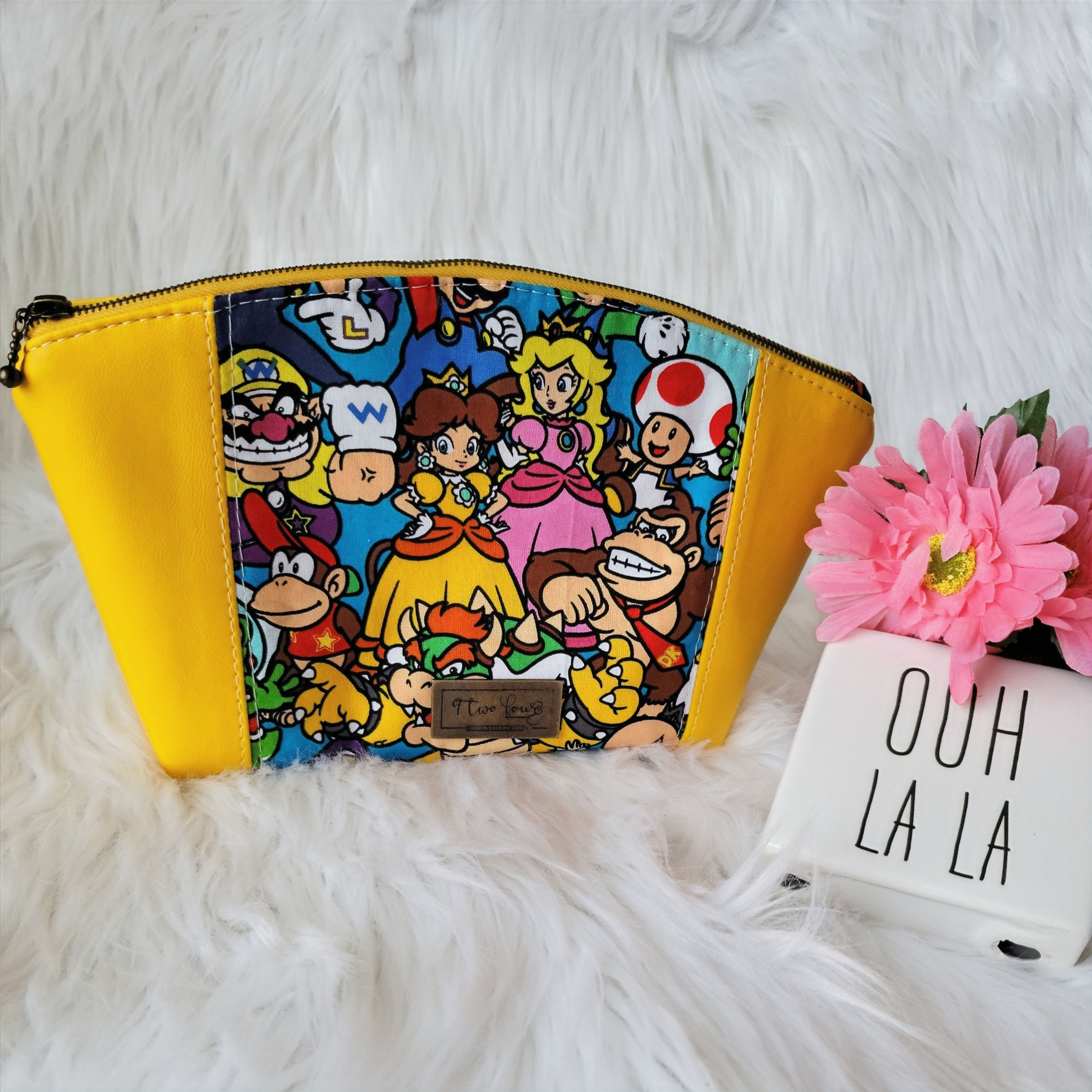 Whole Squad Curvy Zipper Clutch