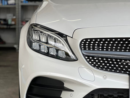 メルセデスベンツ Cクラス/純水手洗い洗車