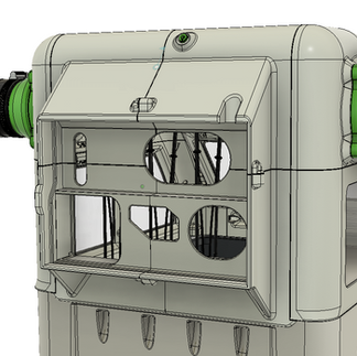 Snapmaker U1 POD full project featuring integrated Panda Breath heating system and modular side vent