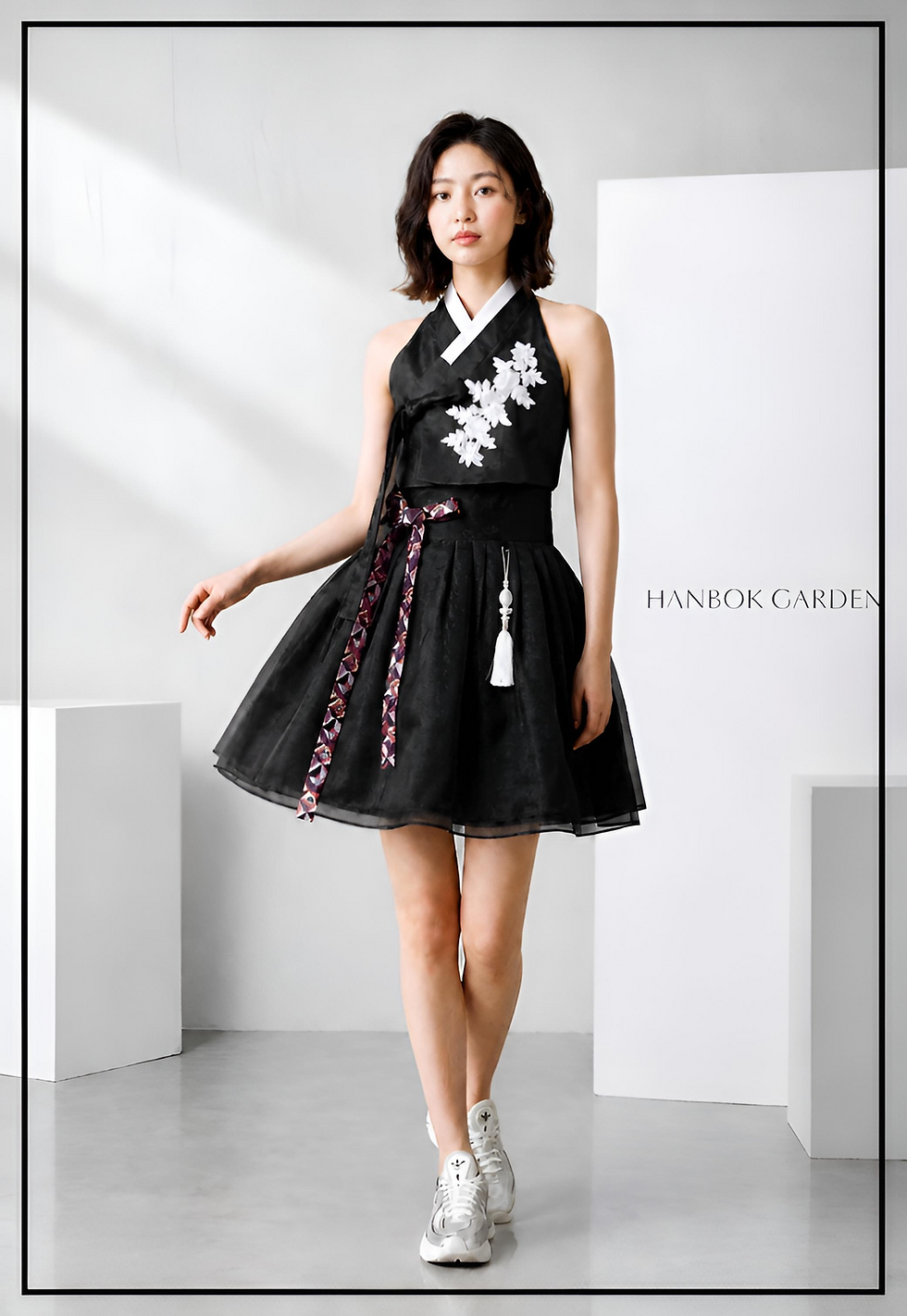Thumbnail: Modern Floral Hanbok Mini Set