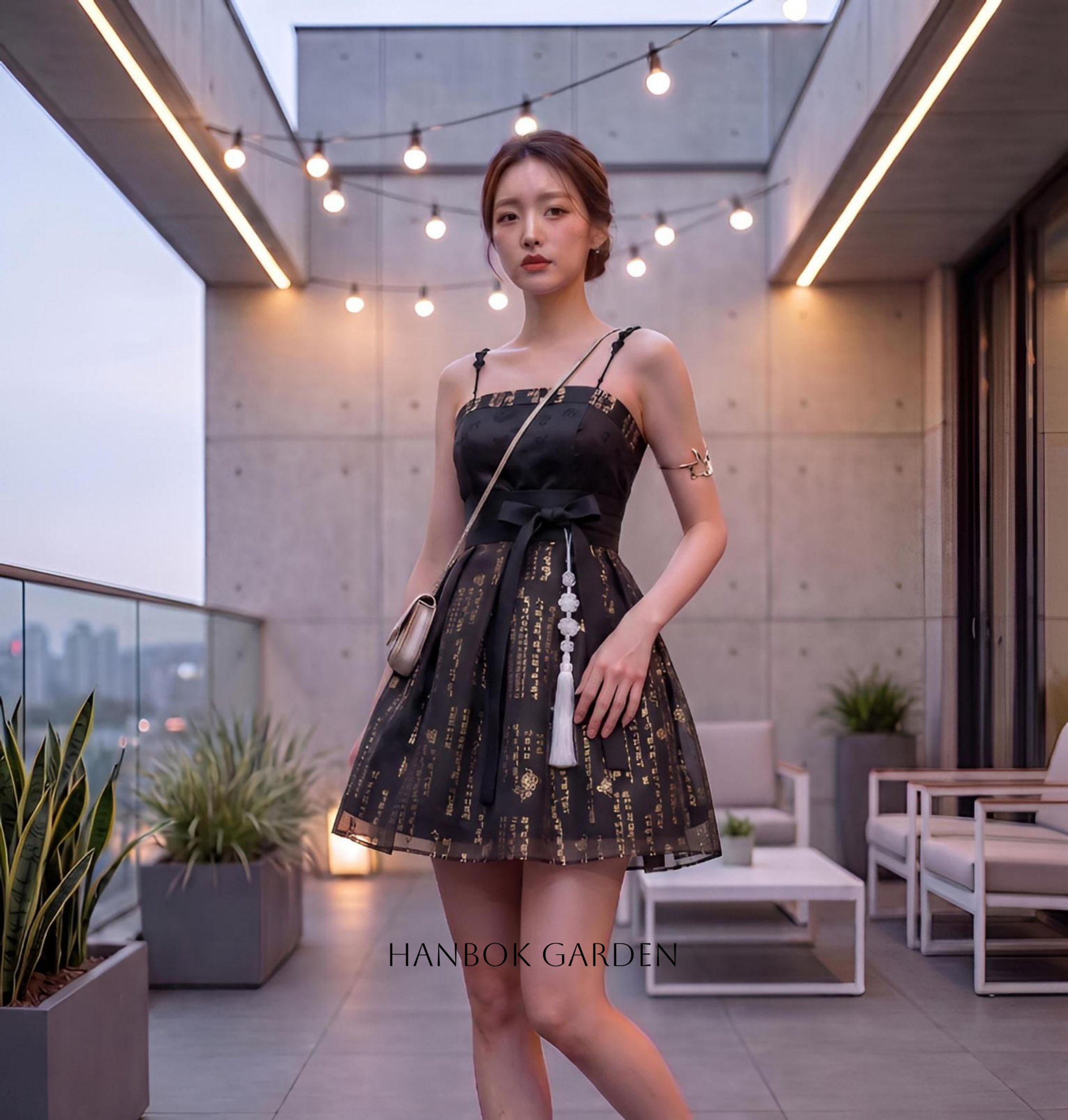 Customized Modern Hanbok set for XS-6XL