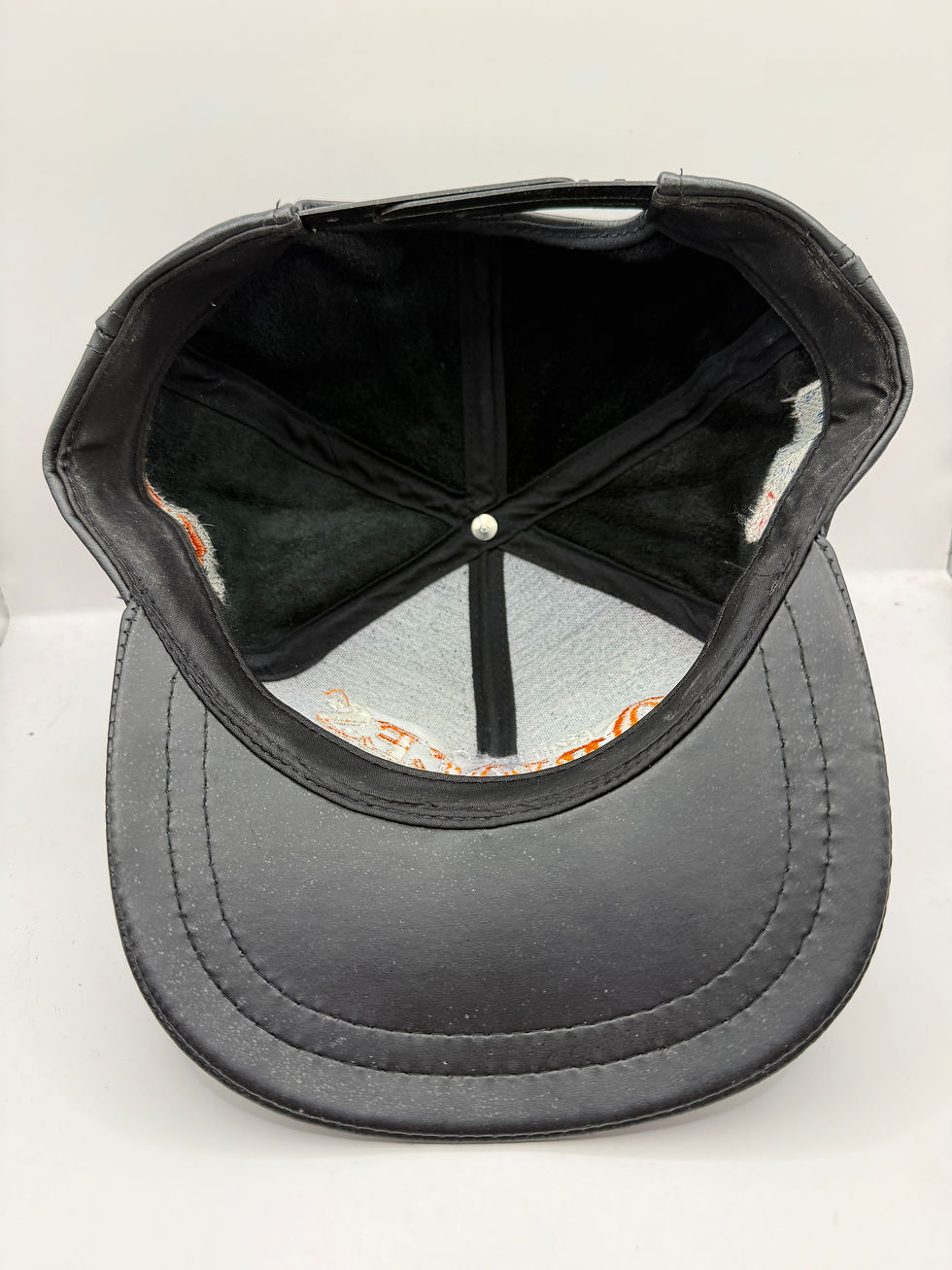 Thumbnail: Vintage Baltimore Orioles Leather Snapback Hat