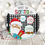 Thumbnail: Personalized "Buffalo Plaid Santa n Reindeer Treats" Round Tray