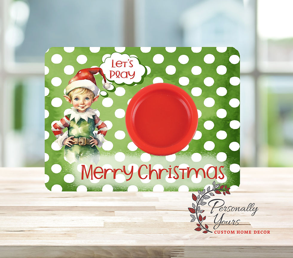 Thumbnail: "Wishing You a Won-DOH-ful Holiday" Doh Holder