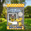 Thumbnail: Custom "Polka Dot School Volleyball Photo" Yard Flags