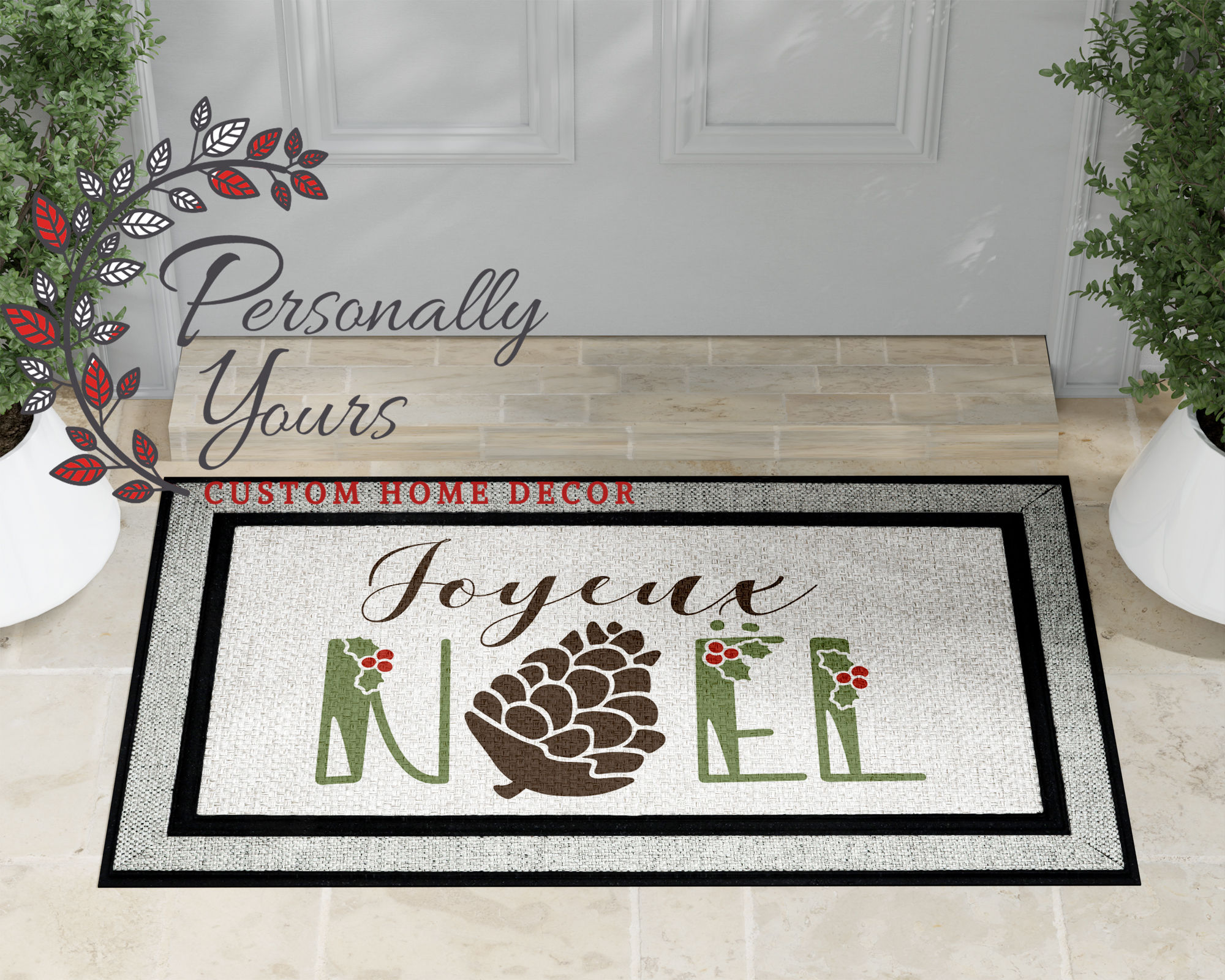 "Joyeux Noel" Doormat