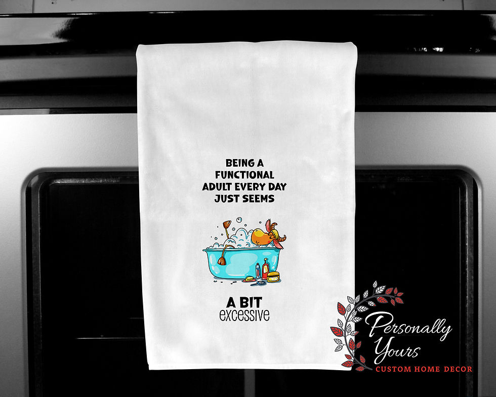 Thumbnail: "Whimsical Comical Cows" Fingertip Towels