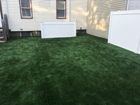 Yard Turf Installation 