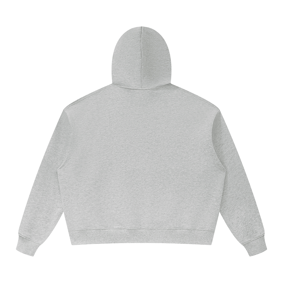 Miniaturbild: Hellgrauer Hoodie „Hanguwe"