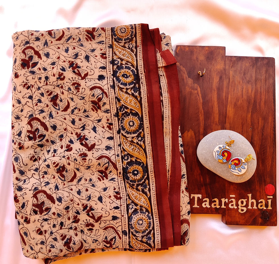 Parimala - Kalamkari Pedana Cotton