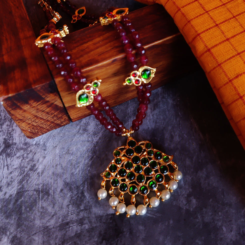 縮圖：Dheeksha Kemp Beads Necklace